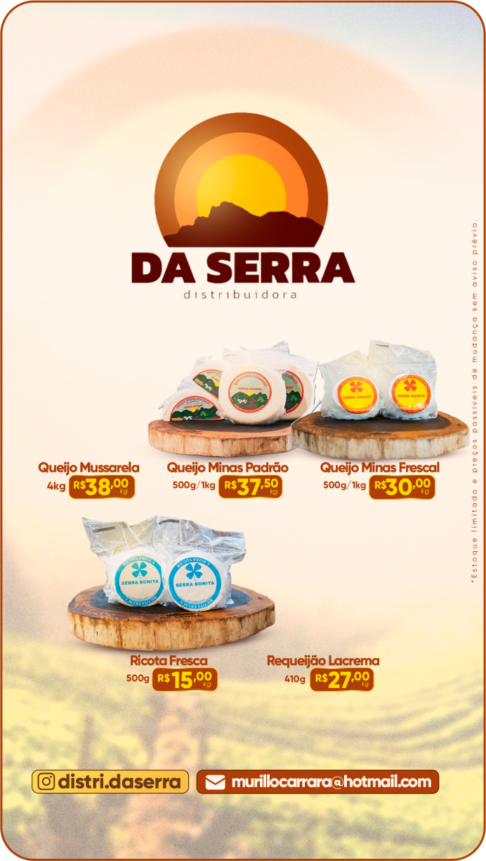DistriDaserra - Post Queijos Murillo - Stories